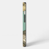 Etui iPhone 13 Petit trio de Shell sur Teal (Côté gauche)