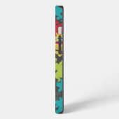 Etui iPhone 13 Petits monstres mignons drôles (Côté gauche)