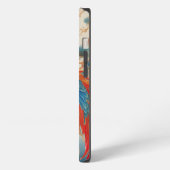 Etui iPhone 13 Phénix et Lotus (Côté gauche)