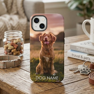 Etui iPhone 13 Photo personnalisée avec l'image de mon chien sur