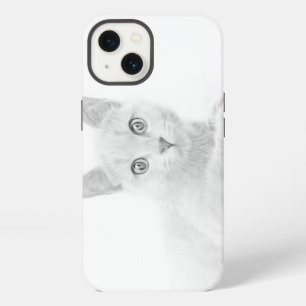 Etui iPhone 13 Photographie de portrait de chaton SUPER MIGNON
