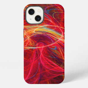 Etui iPhone 13 PHOTON FOU rose rouge