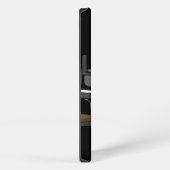 Etui iPhone 13 Piano Noir (Côté droit)