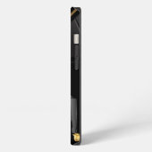 Etui iPhone 13 Piano Noir (Côté gauche)