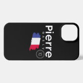 Etui iPhone 13 Pierre Gasly, formule 1, pilote de course (Verso Horizontal)