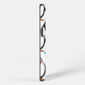Etui iPhone 13 Pingouin tux bleu (Côté droit)