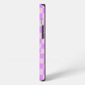 Etui iPhone 13 Pink retro checker pattern Case-Mate iPhone case (Côté gauche)