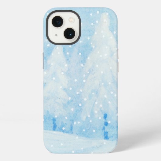 Etui iPhone 13 Pins des neiges (Verso)
