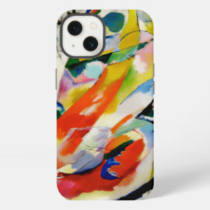 Etui iPhone 13 PixDezines - Kandinsky 1914 Panneau mural abstrait