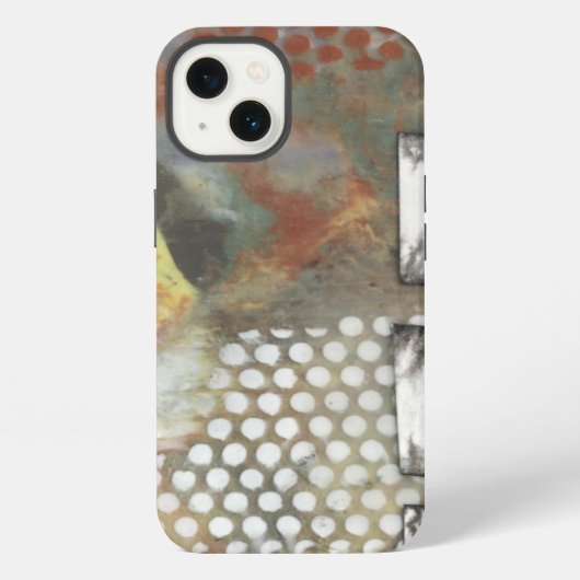 Etui iPhone 13 Pixels marbrés II (Verso)