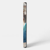 Etui iPhone 13 Plage Front Ocean Waves Paysage 1 (Côté gauche)
