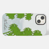 Etui iPhone 13 Plage tropicale  (Verso Horizontal)