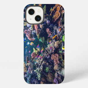 Etui iPhone 13 Plages tropicales Récif corallien sous-marin