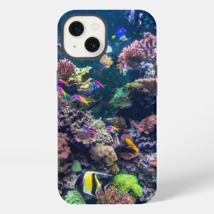 Etui iPhone 13 Plages tropicales Récif corallien sous-marin