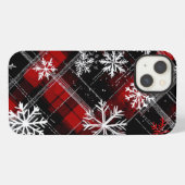 Etui iPhone 13 Plaid hivernal (Verso Horizontal)