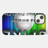 Etui iPhone 13 Plan de vol de volleyball de PIÈCE EN T (Verso Horizontal)