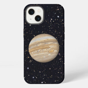 Etui iPhone 13 Planète Jupiter Ciel Étoilé
