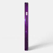 Etui iPhone 13 Pléiades en violet (Côté gauche)