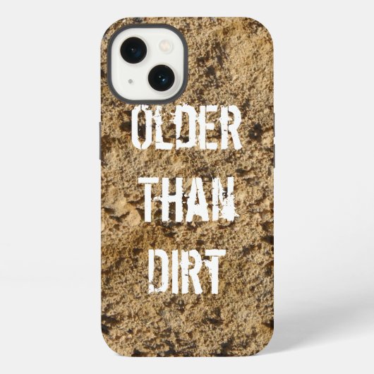Etui iPhone 13 Plus vieux que la terre (Verso)