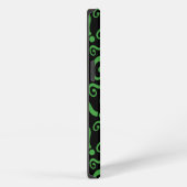 Etui iPhone 13 Point d'interrogation vert (Côté droit)