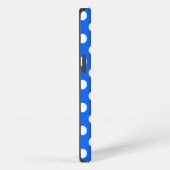 Etui iPhone 13 Points blancs sur un étui Case-Mate pour iPhone bl (Côté droit)