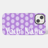 Etui iPhone 13 Points Lavender Marocain Moods (Verso Horizontal)