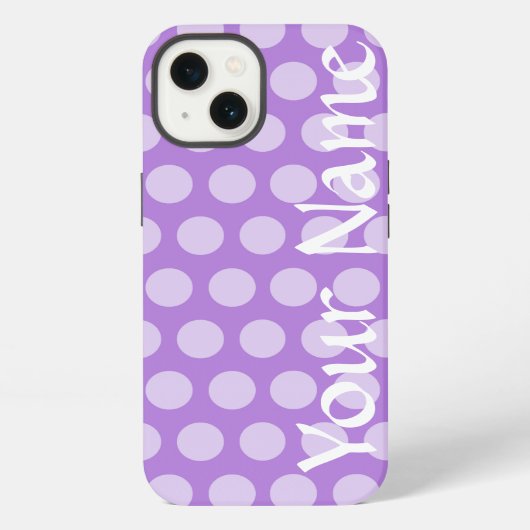 Etui iPhone 13 Points Lavender Marocain Moods (Verso)