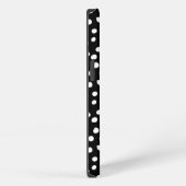 Etui iPhone 13 Points Preppy - Points Posters de animaux noirs mo (Côté droit)
