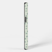 Etui iPhone 13 Points Vert Sauge (Côté droit)
