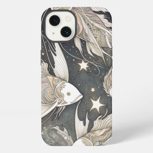 Etui iPhone 13 Poisson, Nature (Verso)