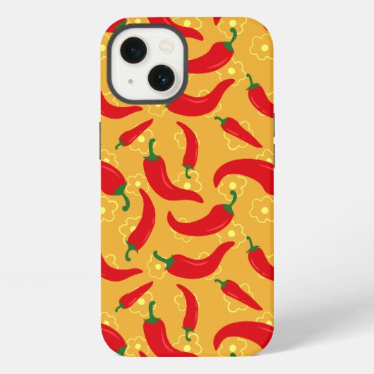 Etui iPhone 13 Poivrons chauds (Verso)