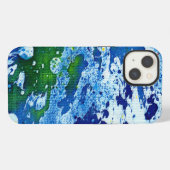 Etui iPhone 13 Polychromoptic #14B par Michael Moffa (Verso Horizontal)