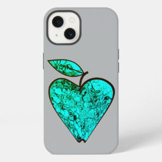 Etui iPhone 13 Pomme en forme de cœur