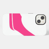 Etui iPhone 13 Pompes roses (Verso Horizontal)