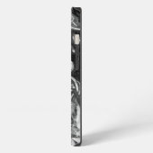 Etui iPhone 13 Pompier - Courage - dessin au fusain (Côté gauche)