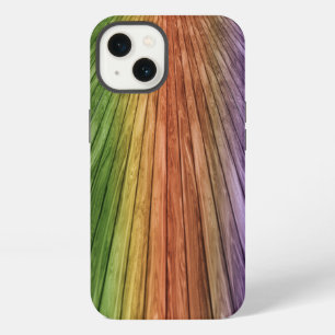 Etui iPhone 13 Pont Solaire - Promenade en Bois Tropical