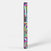 Etui iPhone 13 Portrait Abstrait (Côté droit)