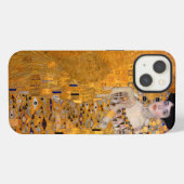 Etui iPhone 13 Portrait d'Adele par Gustav Klimt (Verso Horizontal)