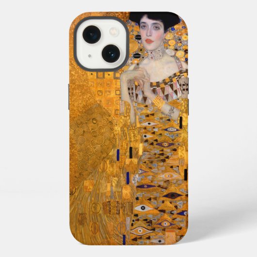 Etui iPhone 13 Portrait d'Adele par Gustav Klimt (Verso)