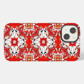 Etui iPhone 13 Portuguese Ceramic Tile Pattern (Verso Horizontal)
