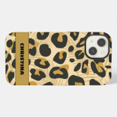 Etui iPhone 13 Poster de animal Jaguar (Verso Horizontal)