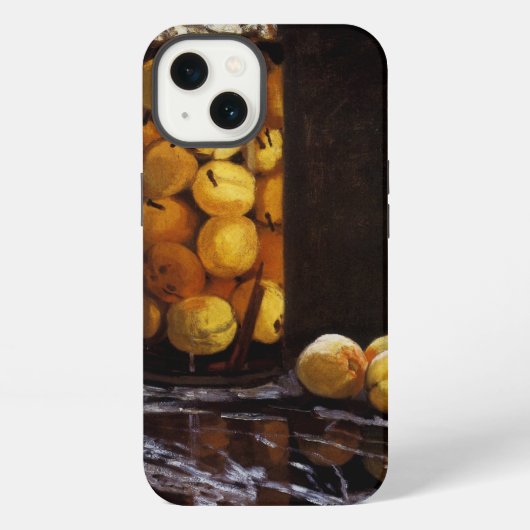 Etui iPhone 13 Pot de pêches (Verso)