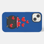 Etui iPhone 13 Potion d'amour de coeurs (Verso Horizontal)