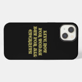 Etui iPhone 13 « Pour toute l'éternité » (Verso Horizontal)