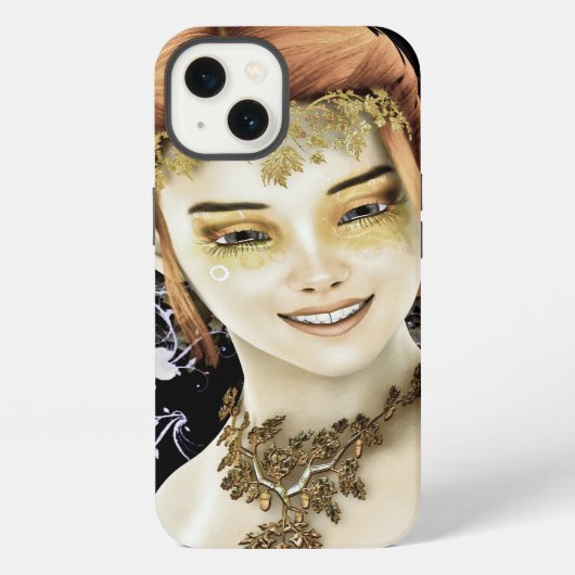 Etui iPhone 13 Princesse d'Automne (Verso)