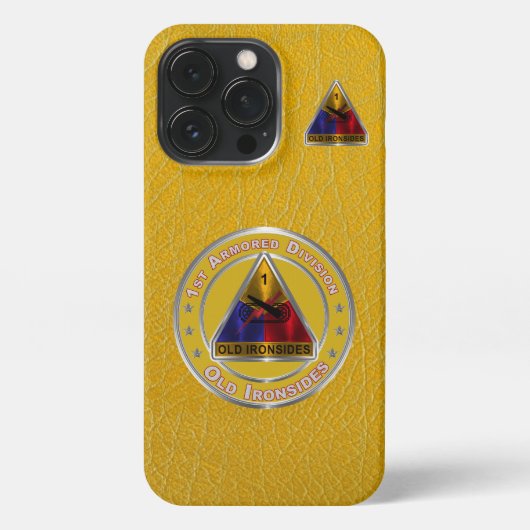 Etui iPhone 13 Pro 1re division blindée (Verso)