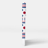 Etui iPhone 13 Pro 4 juillet rouge blanc et bleu patriotique (Côté droit)