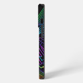 Etui iPhone 13 Pro Abstrait géométrique coloré (Côté gauche)