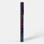 Etui iPhone 13 Pro Abstrait géométrique coloré (Côté droit)