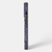 Etui iPhone 13 Pro Abstrait Jungle-Blue (Côté gauche)